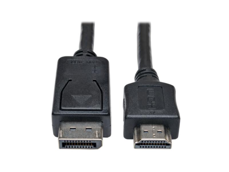 Tripp Lite DisplayPort to HDMI Adapter, Video/Audio, 6 ft.