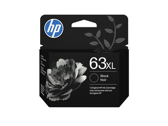 HP 63XL cartouche d'encre noire grande capacité authentique