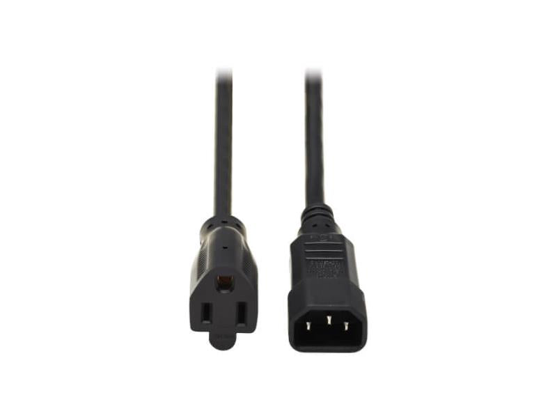 Tripp Lite Power Cable - NEMA 5-15R to C14, 2 ft