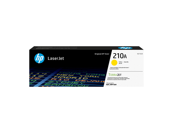 HP Toner jaune LaserJet authentique 210A
