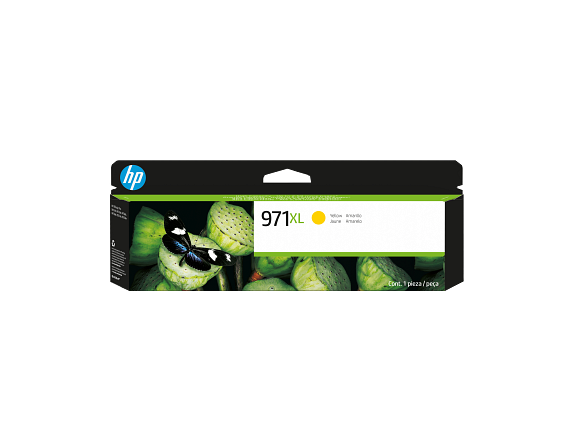 HP 971XL cartouche d'encre jaune grande capacité authentique