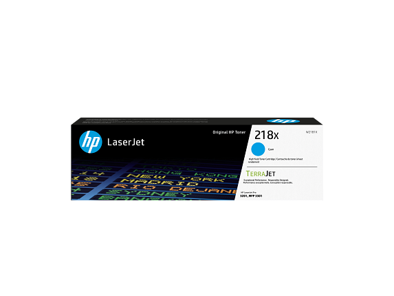 HP Toner cyan grande capacité LaserJet authentique 218X