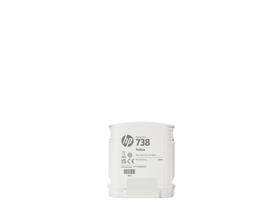 HP Cartouche d’encre DesignJet 738, noir, 300 ml