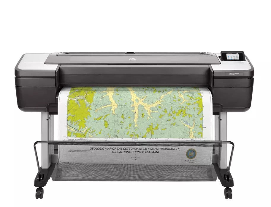 HP Printer HP DesignJet PostScript T1700dr 44-inch printer - inkjet, mono, A4