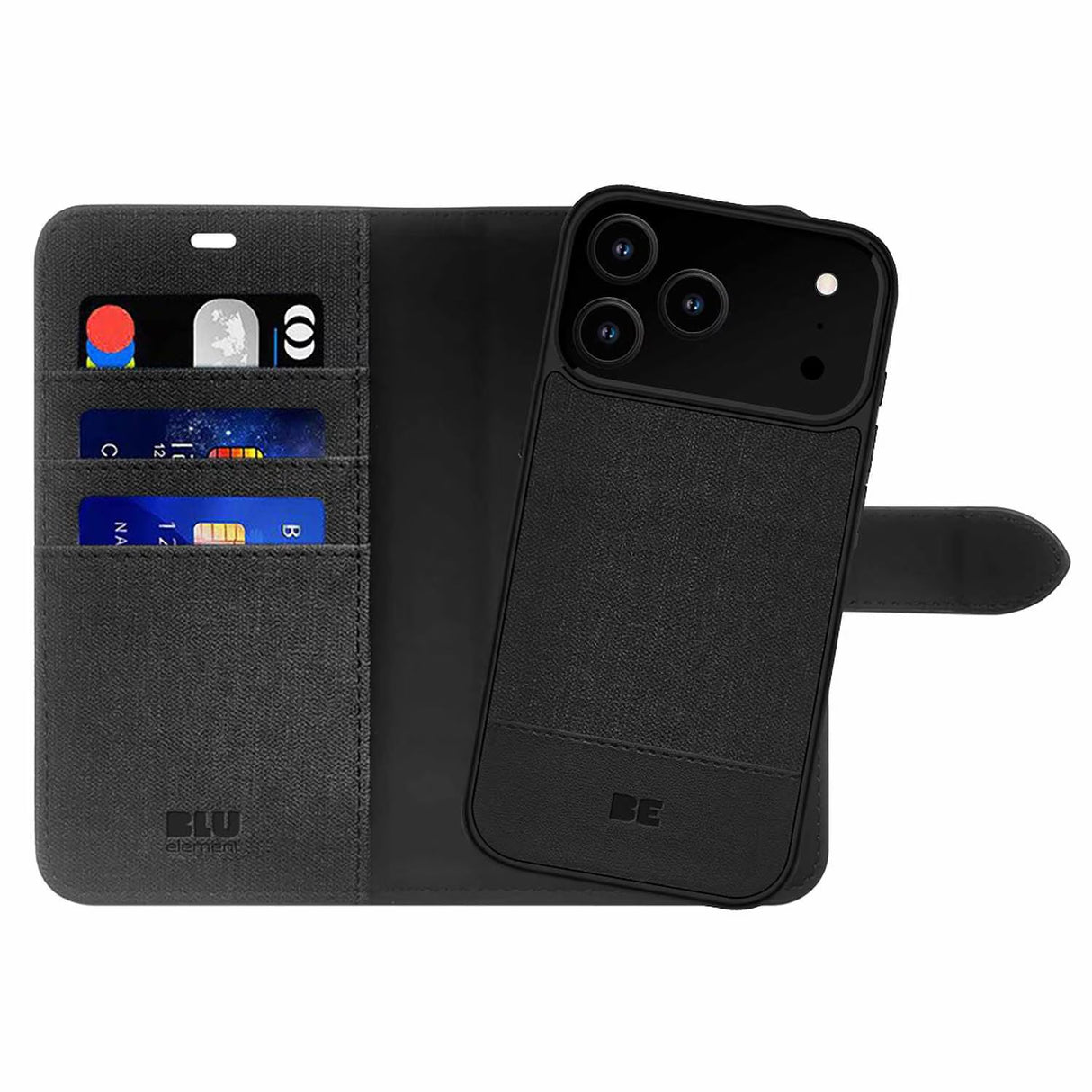 Étui Folio 2-in-1 Noir pour iPhone 17 Pro