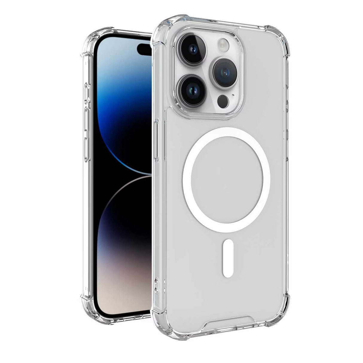 Étui Robuste DropZone MagSafe Clear pour iPhone 16 Pro