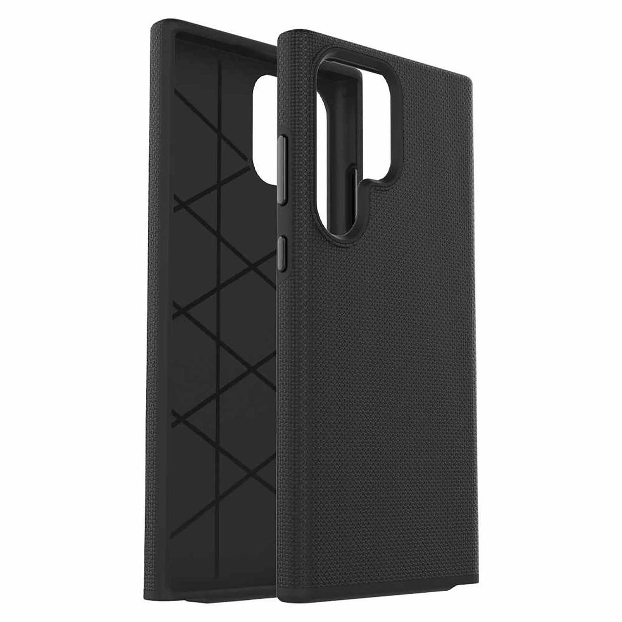 Black Armor Robust Case for Samsung Galaxy S25 Ultra