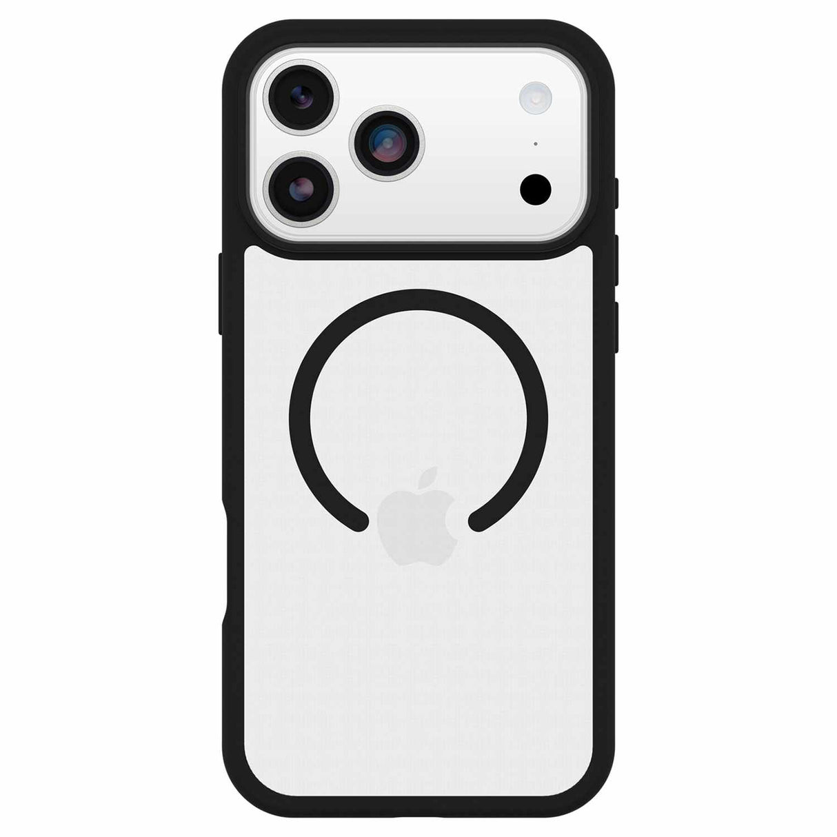 Étui Profile MagSafe Cristal Noir pour iPhone 17 Pro Max
