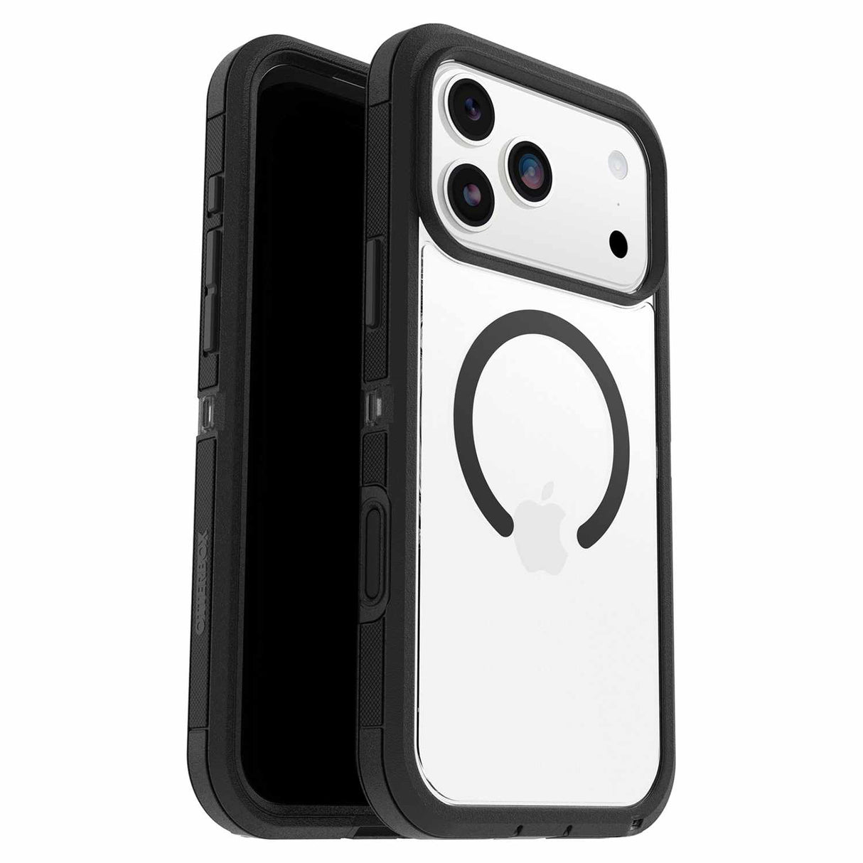 Étui Defender Pro XT Clear MagSafe avec Contrôle de la Caméra Dark Side pour iPhone 17 Pro Max