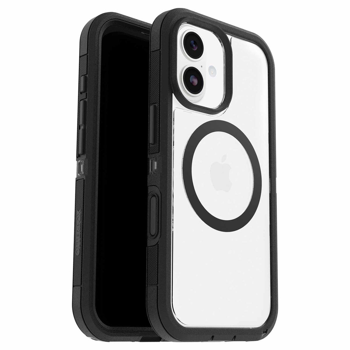 Étui Defender Pro XT Clear MagSafe avec Contrôle de la Caméra Dark Side (Noir) pour iPhone 17
