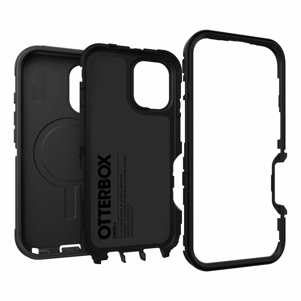 iPhone 16 Defender Pro MagSafe Case in Black