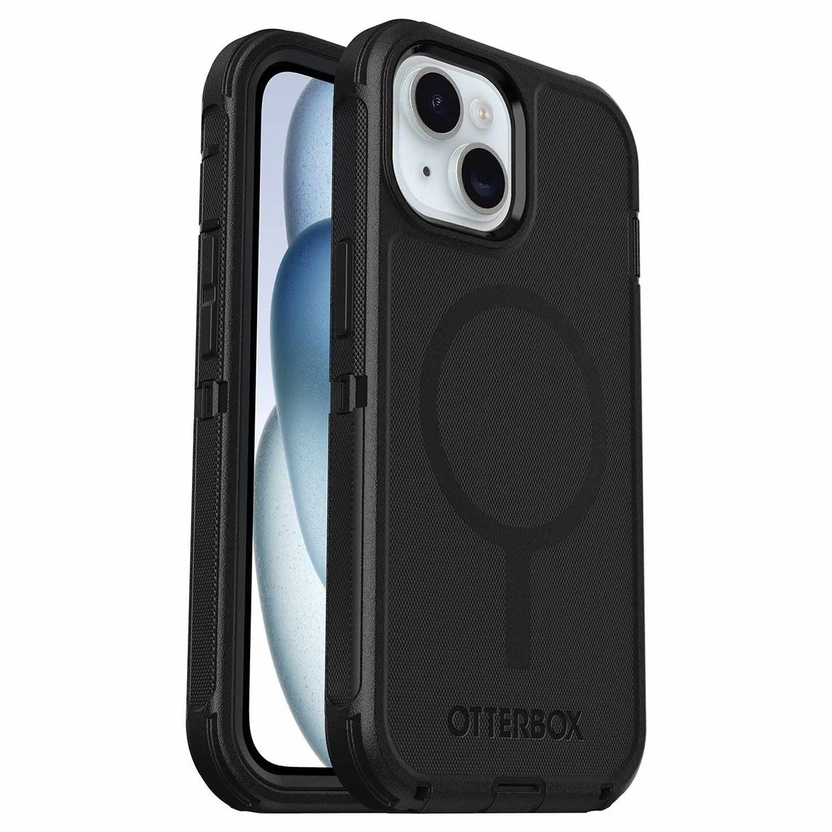 Defender Series Pro MagSafe Black Case for iPhone 17th/16th/15/14/13