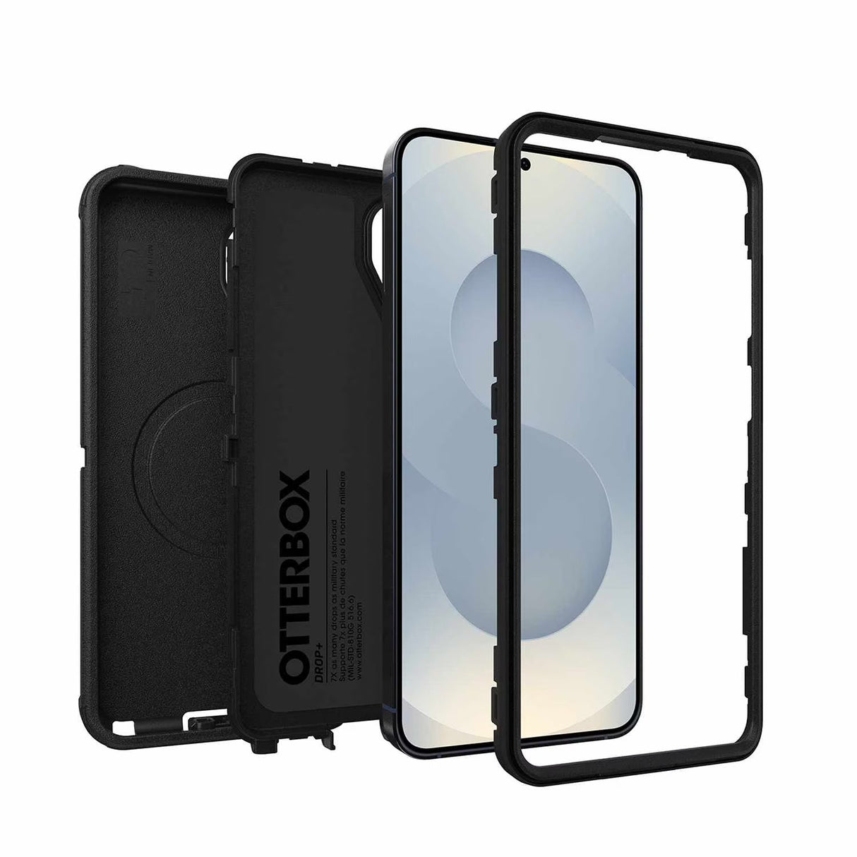 Étui Defender Pro avec Magnets Noir pour Samsung Galaxy S26+