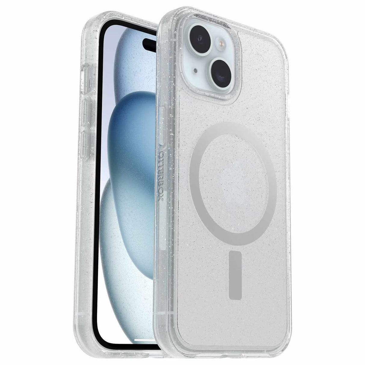 Étui de Protection Symmetry Clear MagSafe Stardust pour iPhone 17e/16e/15/14/13