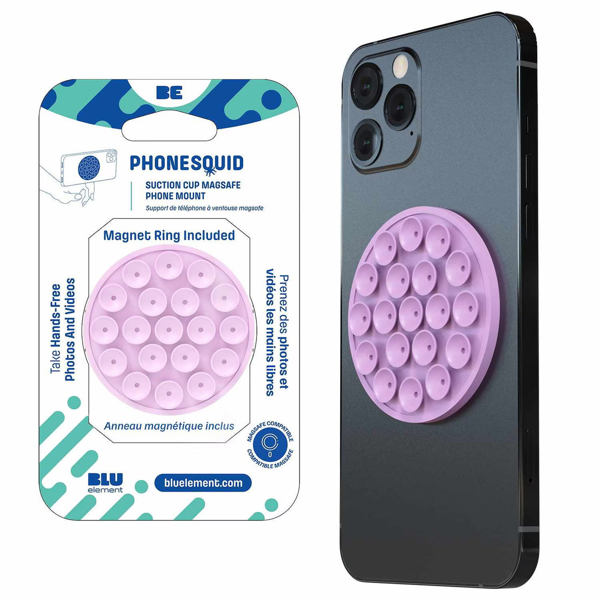 Phonesquid Round MagSafe Lavender