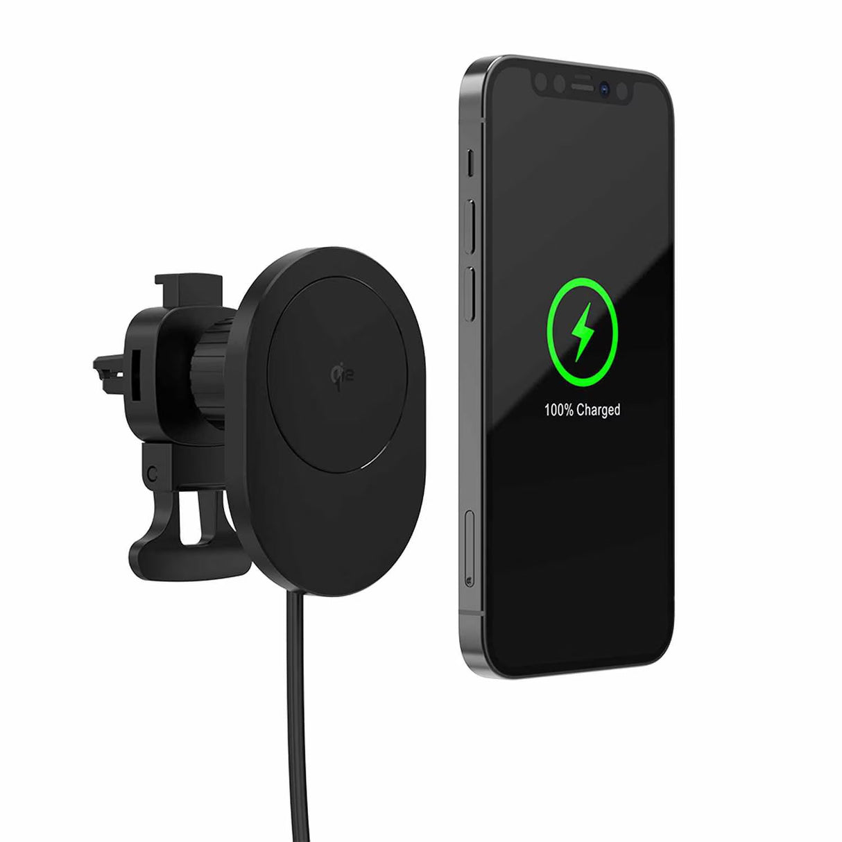15W Qi2 MagSafe Compatible Wireless Car Charger