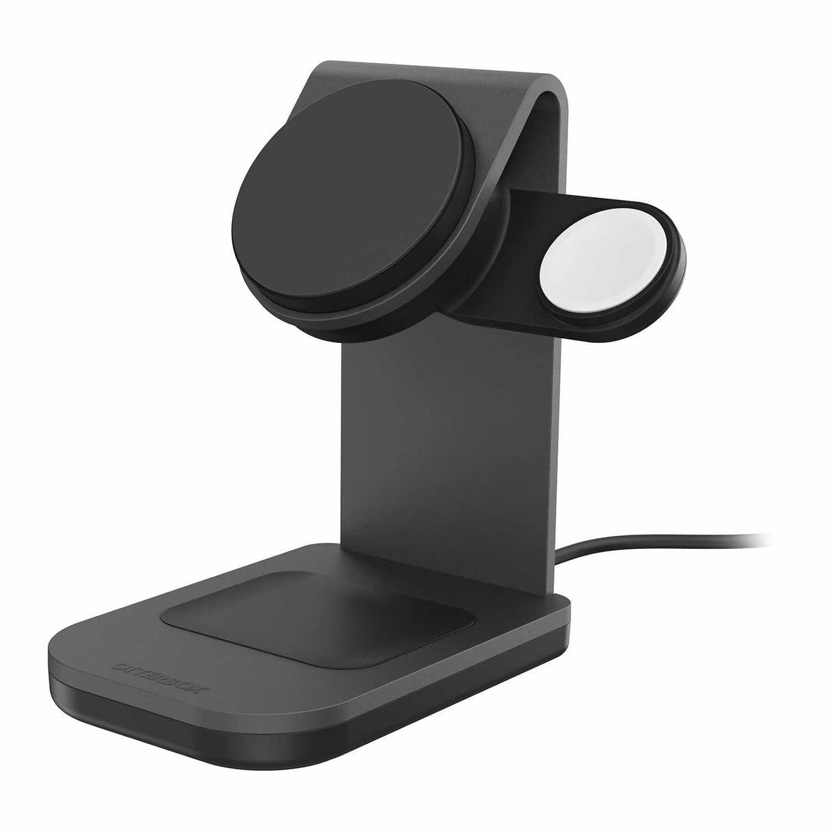 25W Black 3-in-1 Qi2 Wireless Charging Stand