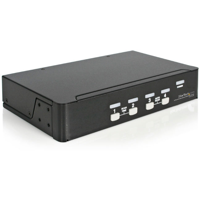StarTech Commutateur KVM VGA USB 4 Ports Montable en Rack