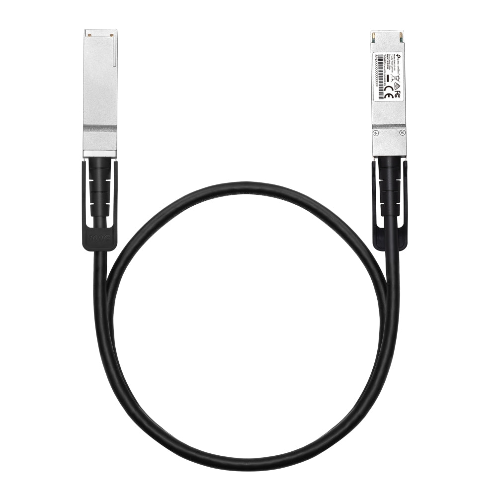 TP-Link Omada SM9220-1M InfiniBand/fibre optic cable QSFP28 Twinax Noir