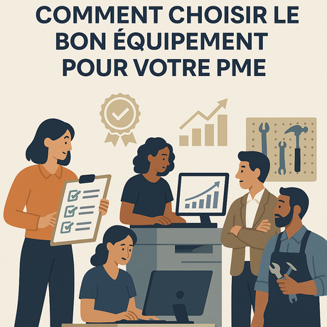 Comment choisir le bon équipement pour votre PME ?