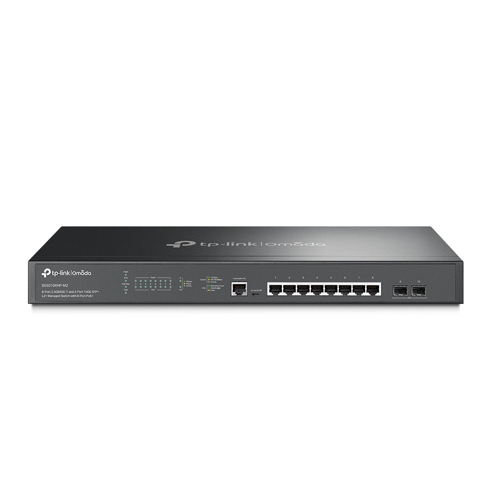 TP-Link Omada SG3210XHP-M2 commutateur réseau Géré L2+ 2.5G Ethernet (100/1000/2500)