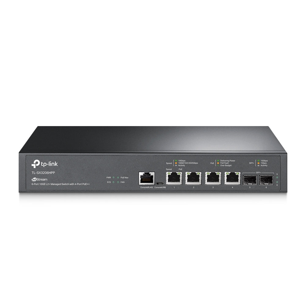 TP-Link JetStream TL-SX3206HPP commutateur réseau Géré L2+ 10G Ethernet (100/1000/10000)