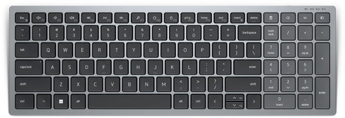 Clavier Dell KB740 compact gris multilingue