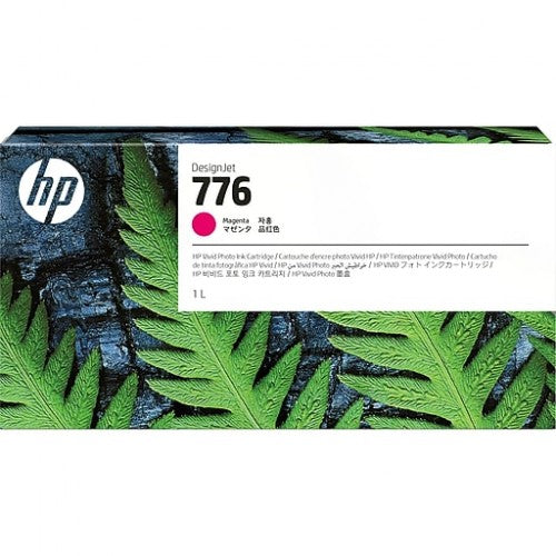 HP 776B Printer Magenta Ink Cartridge - 1 liter - inkjet, color, A4