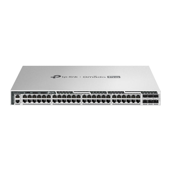 TP-Link Omada Pro S6500-48G6XF commutateur réseau Géré L2/L2+ Gigabit Ethernet (10/100/1000) 1U Gris