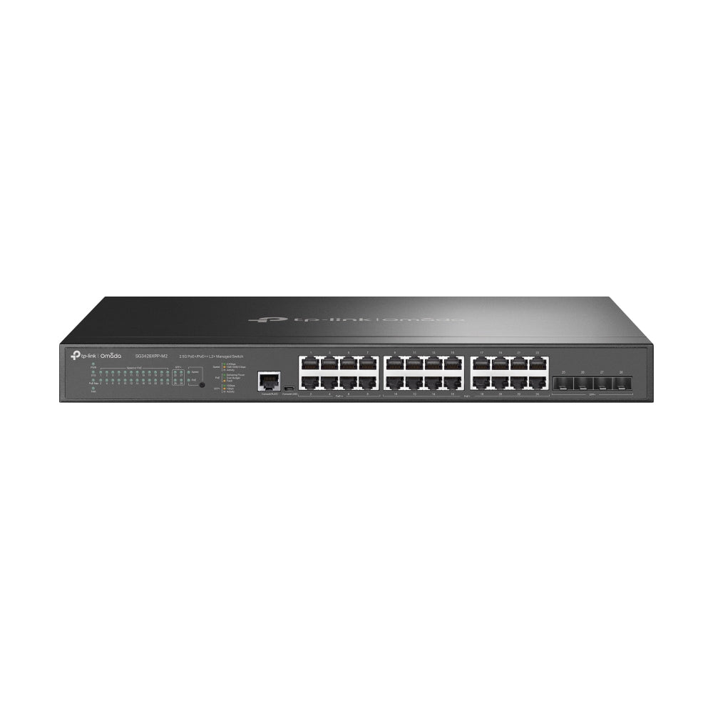 TP-Link Omada SG3428XPP-M2 commutateur réseau Géré L2+ 2.5G Ethernet (100/1000/2500)