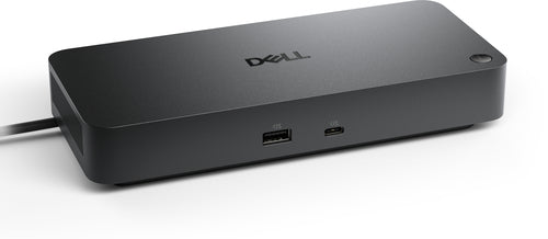 DELL WD25, Avec fil, USB 3.2 Gen 2 (3.1 Gen 2) Type-C, 100 W, 10,100,1000,2500 Mbit/s, Noir