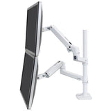 Support de moniteur Ergotron LX ‑ Double écran avec bras articulé