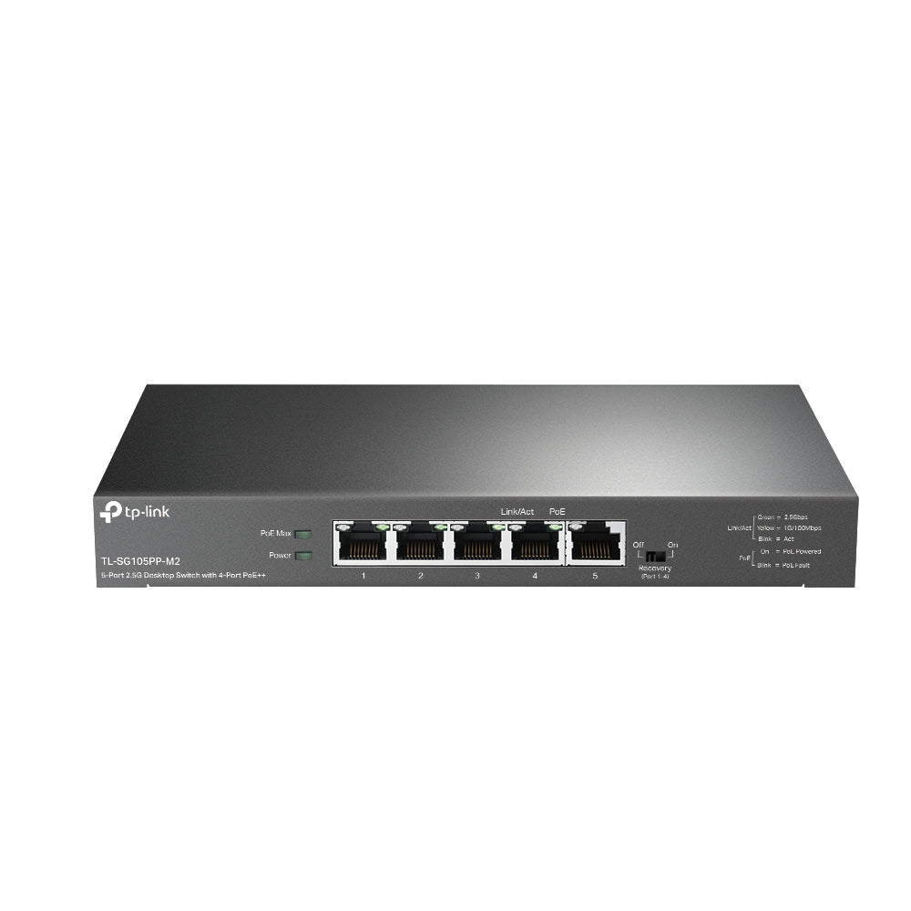 TP-Link TL-SG105PP-M2 commutateur réseau Non-géré Gigabit Ethernet (10/100/1000)