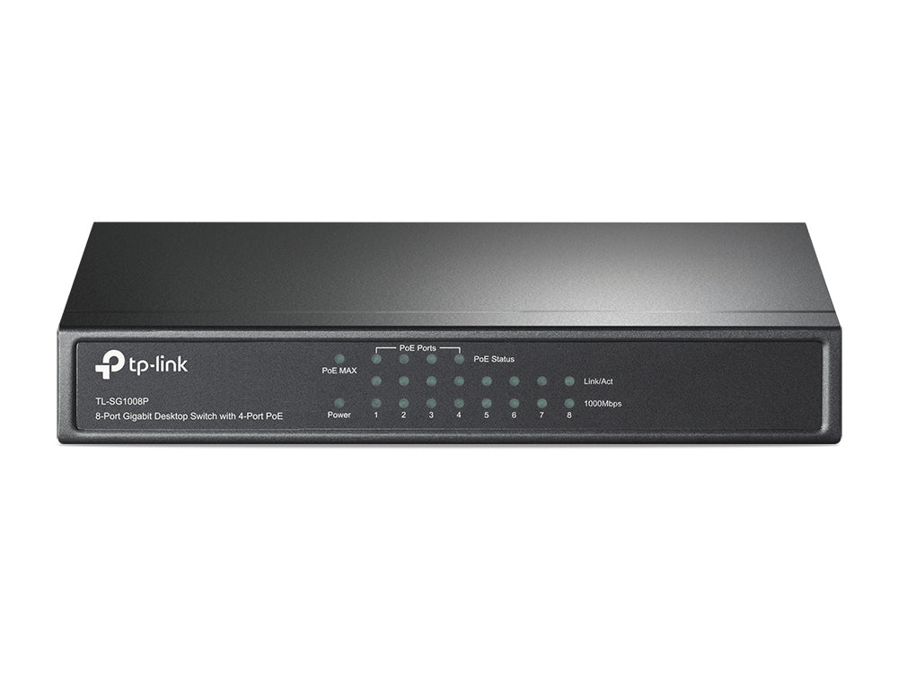 TP-Link TL-SG1008P commutateur réseau Non-géré Gigabit Ethernet (10/100/1000)
