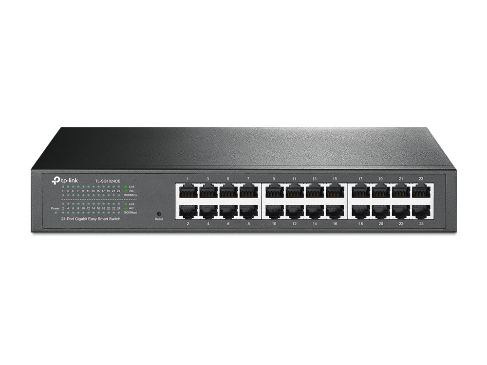 TP-Link TL-SG1024DE commutateur réseau Géré L2 Gigabit Ethernet (10/100/1000) Noir