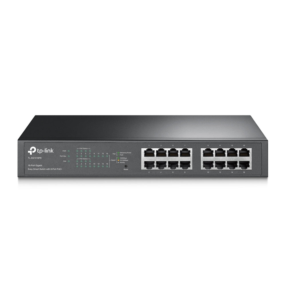 TP-Link TL-SG1016PE commutateur réseau Géré L2 Gigabit Ethernet (10/100/1000)