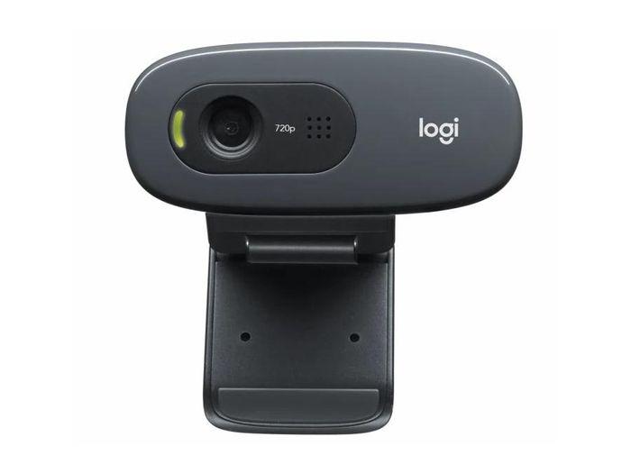 Logitech C270 Webcam - HD 720p 30fps USB with Microphone
