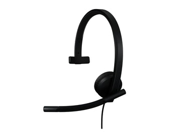 Micro‑casque Logitech H570e ‑ USB‑C mono certifié MS Teams avec antibruit