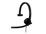 Micro‑casque Logitech H570e ‑ USB‑C mono certifié MS Teams avec antibruit