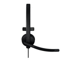 Micro‑casque Logitech H570e ‑ USB‑C mono certifié MS Teams avec antibruit