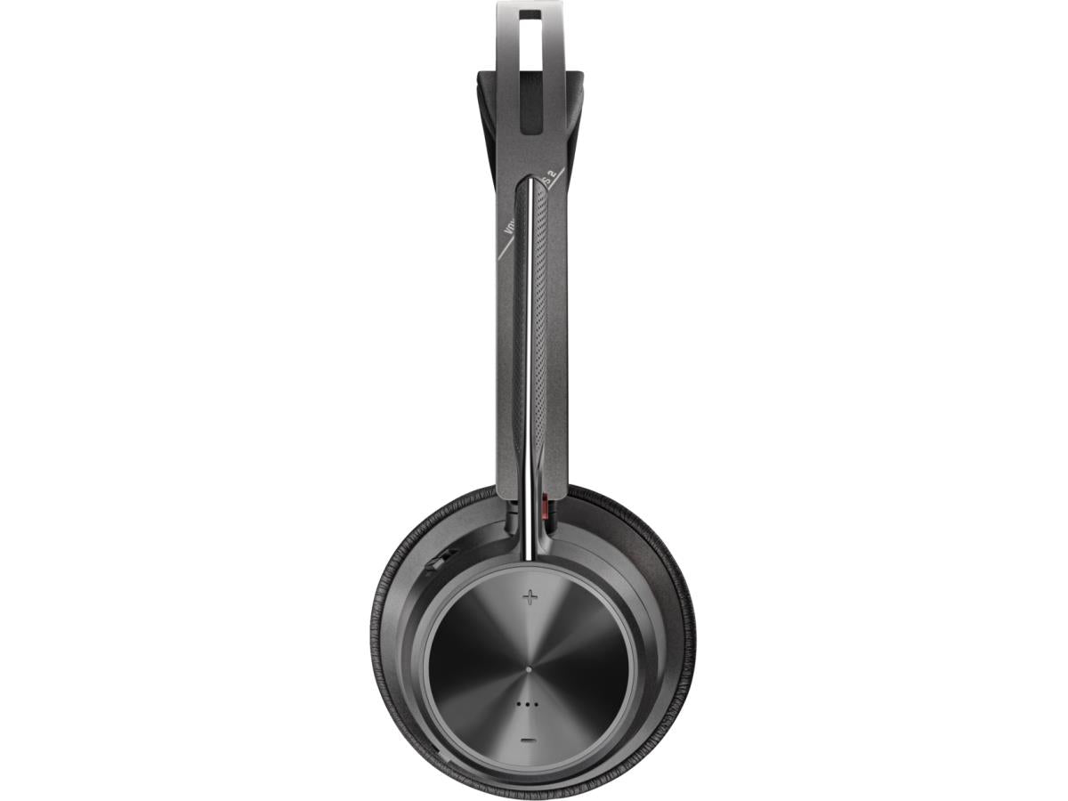 Micro‑casque Poly Voyager Focus 2 ‑ Bluetooth stéréo USB‑C avec ANC 91 m - Remplace Poly-77Y86AA