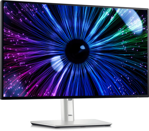 DELL UltraSharp U2424HE, 60.5 cm (23.8"), 1920 x 1080 pixels, Full HD, LCD, 8 ms, Black, Silver