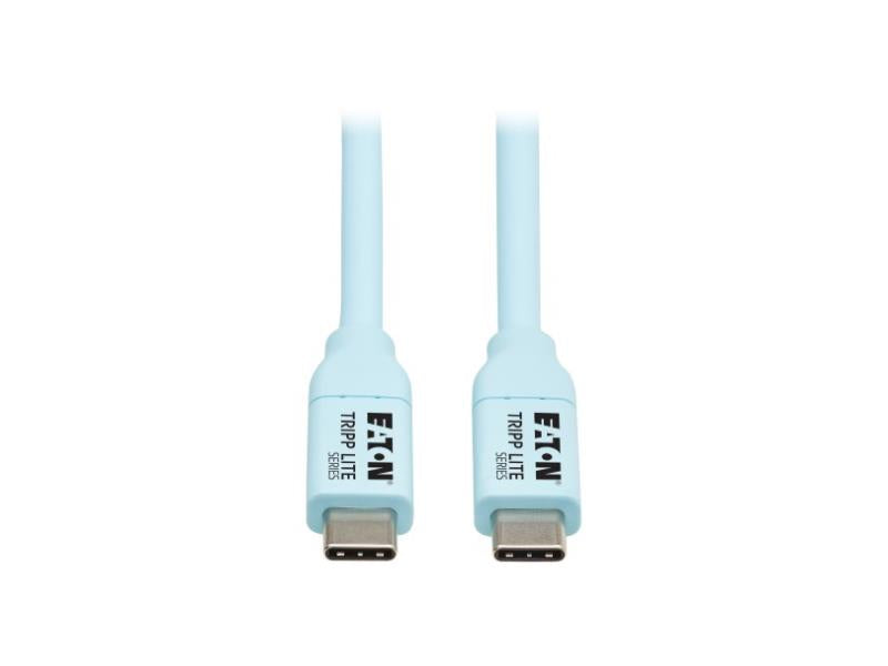 Câble USB-C Tripp Lite ‑ antibactérien, 240 W, 6 pi, bleu
