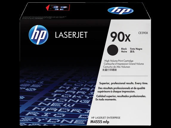 HP 90X toner LaserJet noir grande capacité authentique