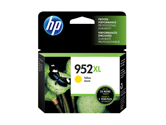 HP 952XL Cartouche d’encre jaune grande capacité authentique