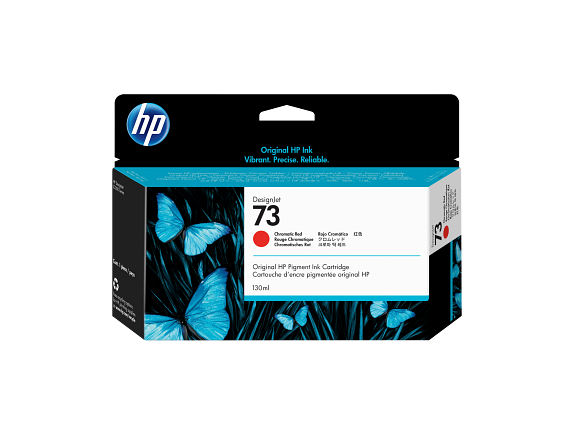 HP 73 cartouche d'encre DesignJet rouge chromatique, 130 ml