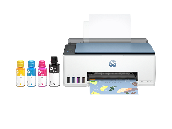 HP Smart Tank 5102 Sans fil All-in-One Couleur Imprimante, Copieur, Scanner