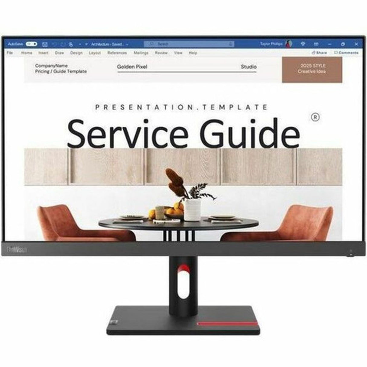 Moniteur Lenovo S24i-30 - 23.8"