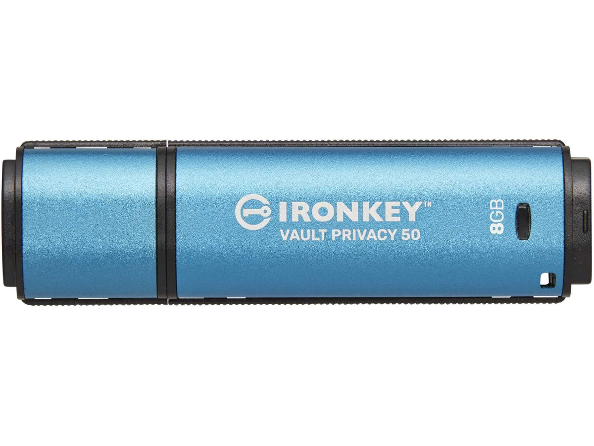 Kingston IronKey VP50 USB Flash Drive - 64GB, AES-256 Encrypted, FIPS 197