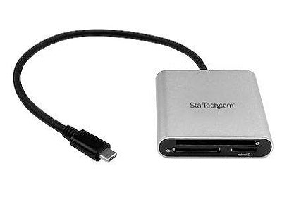 StarTech Card Reader - USB-C, SD/microSD/CF